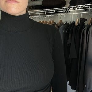 Soft Ribbed Long Sleeve Turtle Neck John Galt Brandy Melville